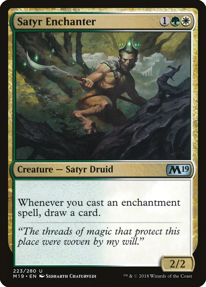 Satyr Enchanter - [Foil] Core Set 2019 (M19)