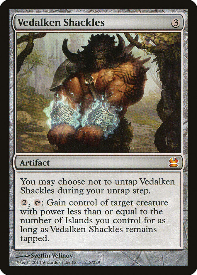 Vedalken Shackles - [Foil] Modern Masters (MMA)