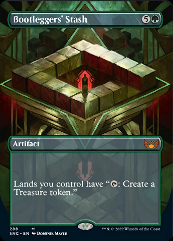 Bootleggers' Stash - [Foil, Borderless] Streets of New Capenna (SNC)