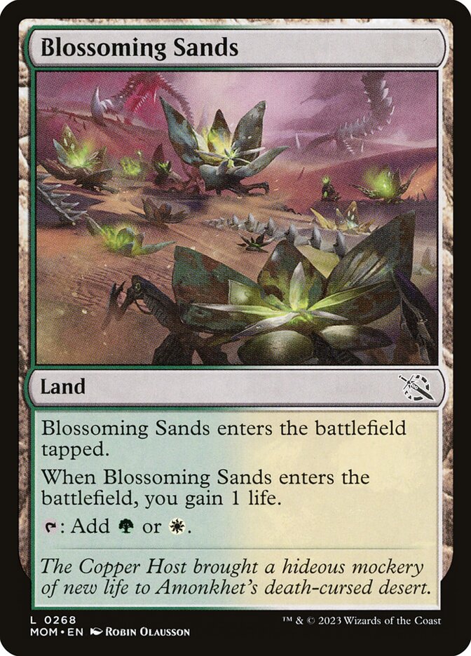 Blossoming Sands - March of the Machine (MOM)