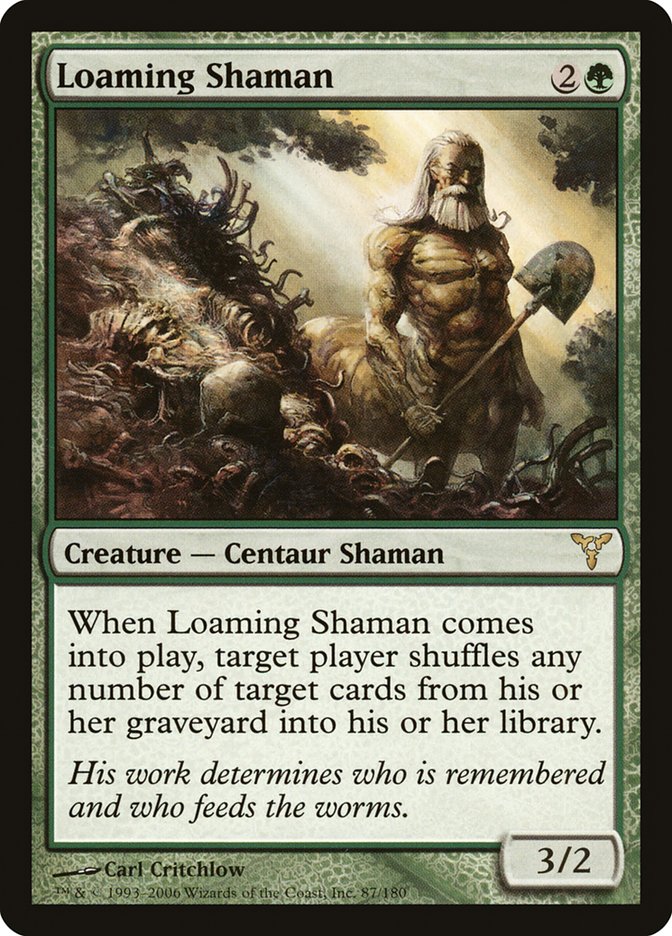 Loaming Shaman - [Foil] Dissension (DIS)