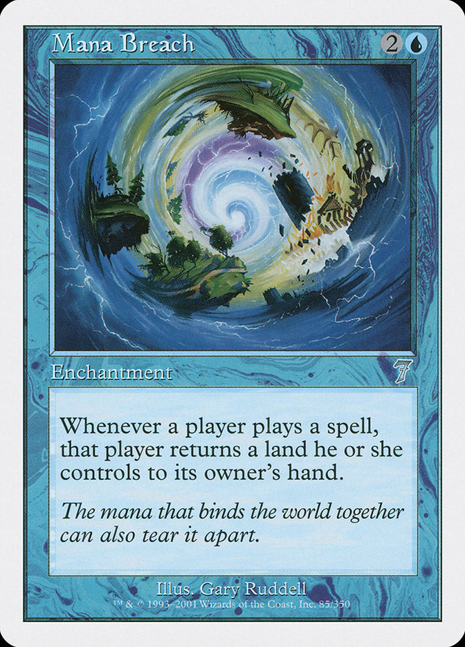 Mana Breach - [Foil] Seventh Edition (7ED)