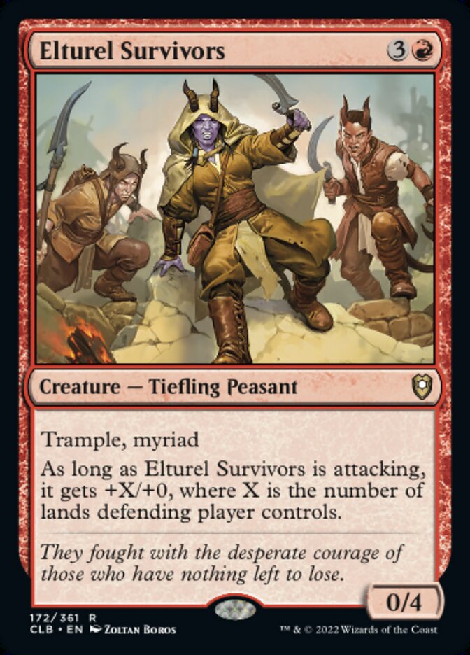 Elturel Survivors - [Foil] Commander Legends: Battle for Baldur's Gate (CLB)