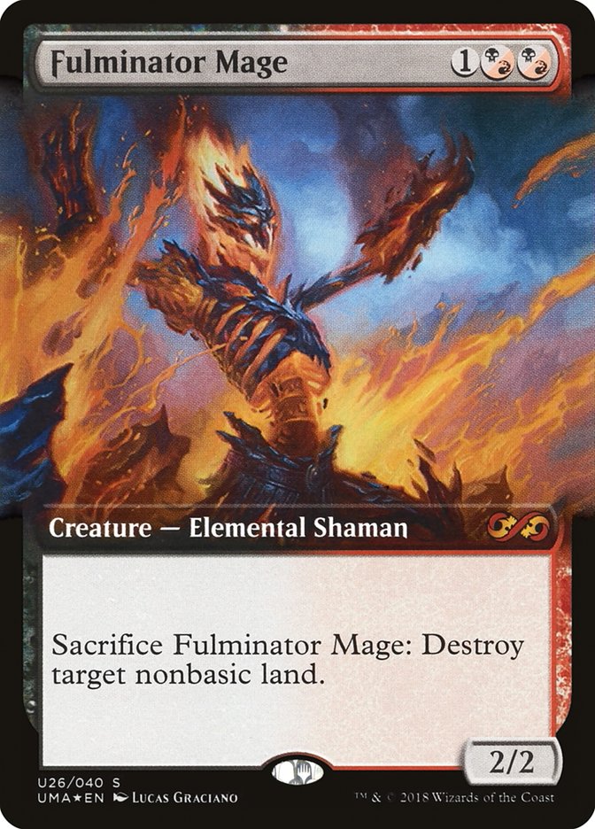Fulminator Mage - [Foil, Promo] Ultimate Box Topper (PUMA)