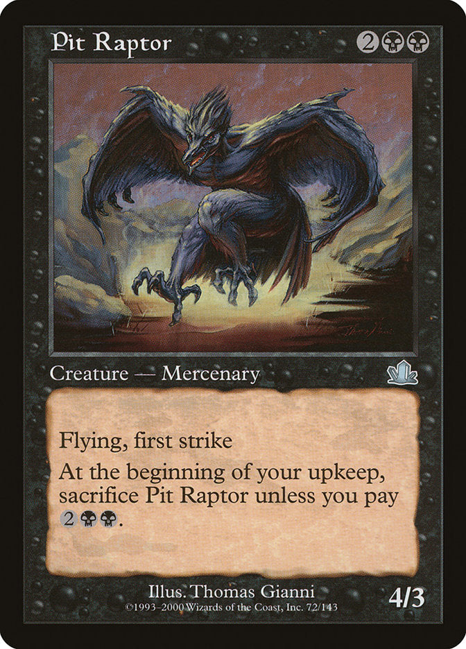 Pit Raptor - Prophecy (PCY)