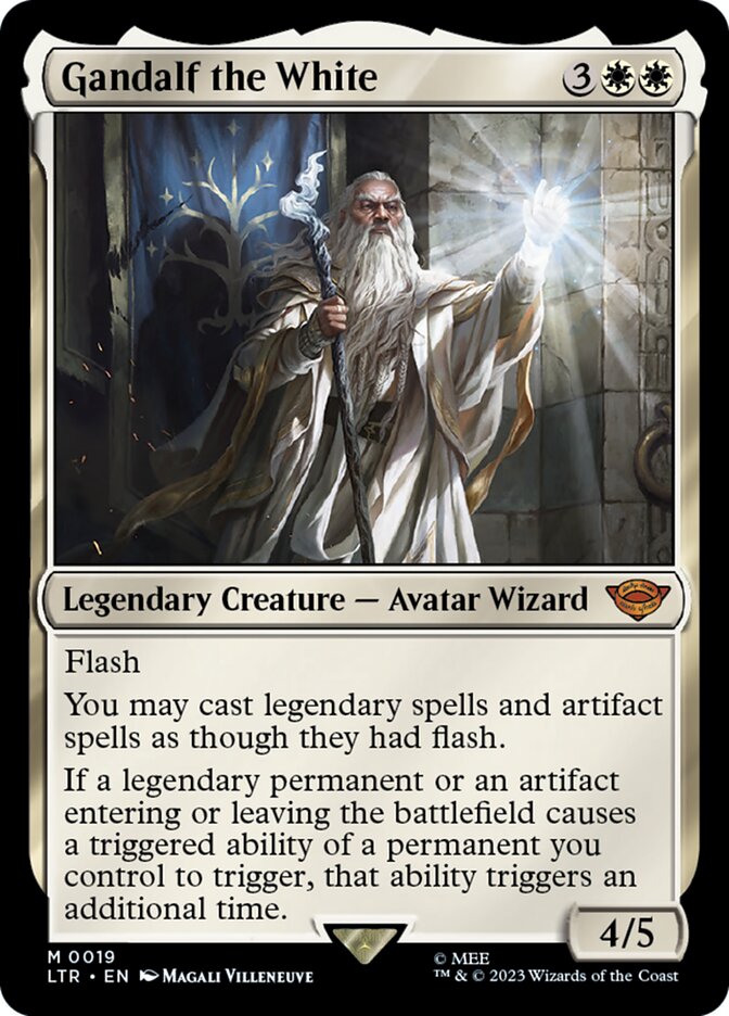 Gandalf the White - [Foil] The Lord of the Rings: Tales of Middle-earth (LTR)