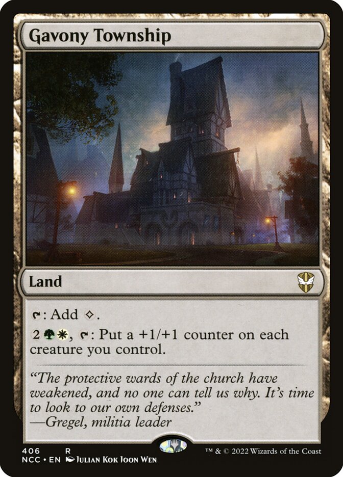 Gavony Township - [Foil] New Capenna Commander (NCC)