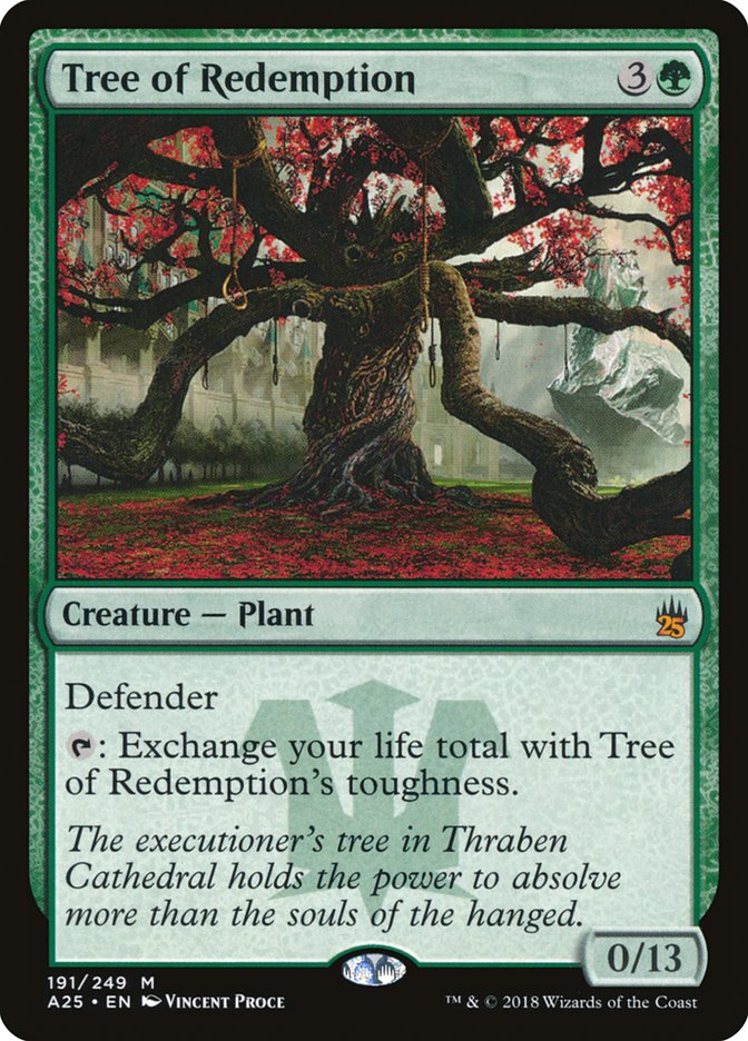 Tree of Redemption - Masters 25 (A25)