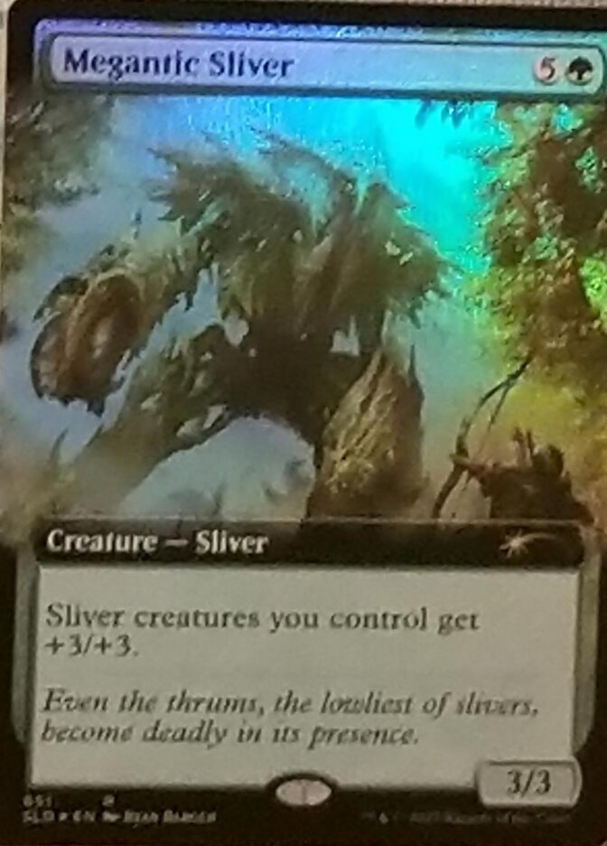 Megantic Sliver (651) - [Foil, Extended Art] Secret Lair Drop (SLD)