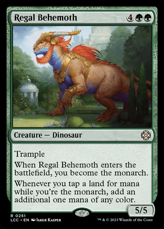 Regal Behemoth - Lost Caverns of Ixalan Commander (LCC)
