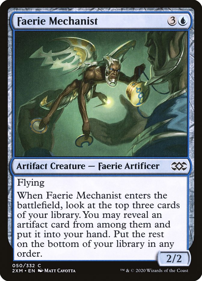 Faerie Mechanist - [Foil] Double Masters (2XM)