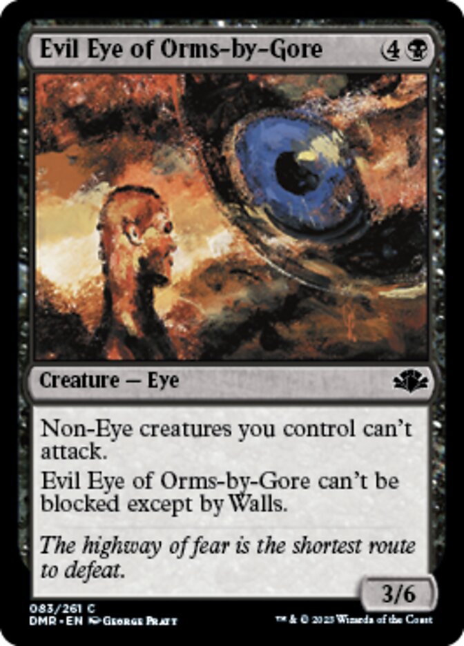 Evil Eye of Orms-by-Gore - [Foil] Dominaria Remastered (DMR)
