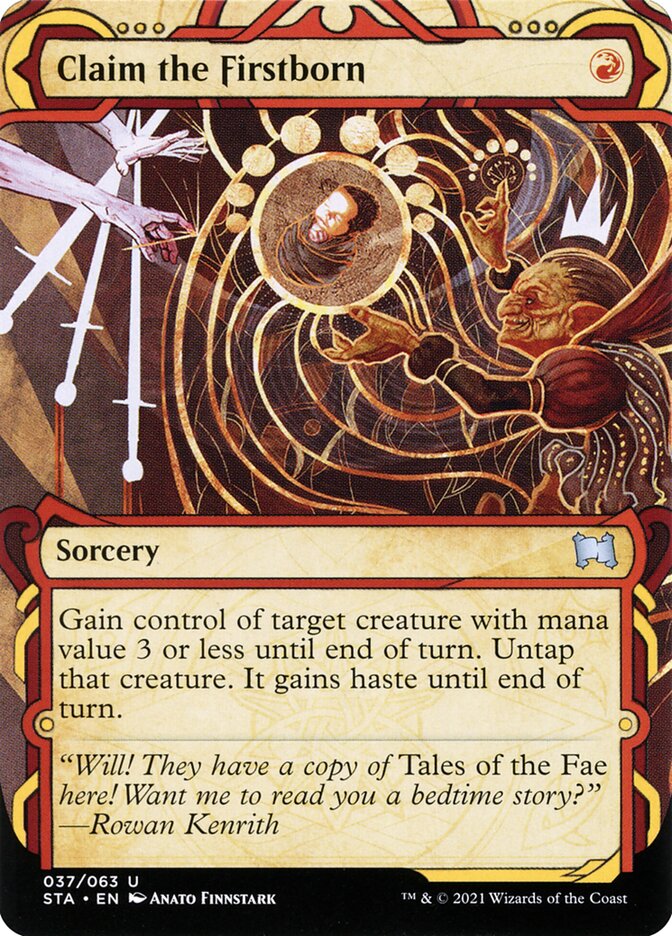 Claim the Firstborn - Strixhaven Mystical Archive (STA)