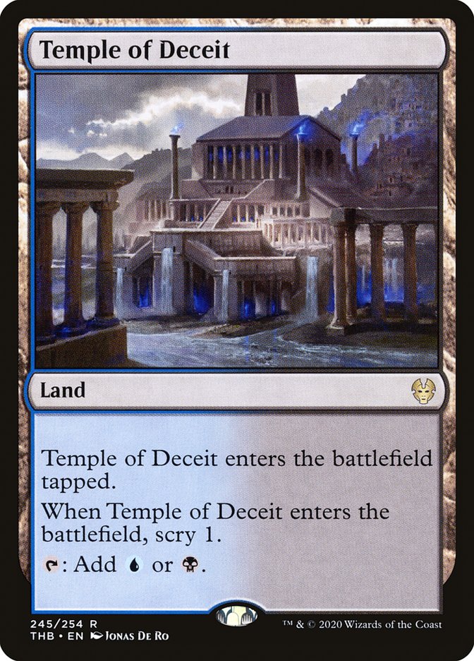 Temple of Deceit - [Foil] Theros Beyond Death (THB)