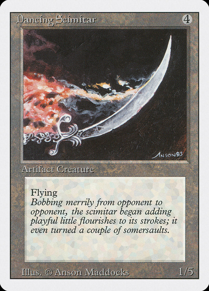 Dancing Scimitar - Revised Edition (3ED)