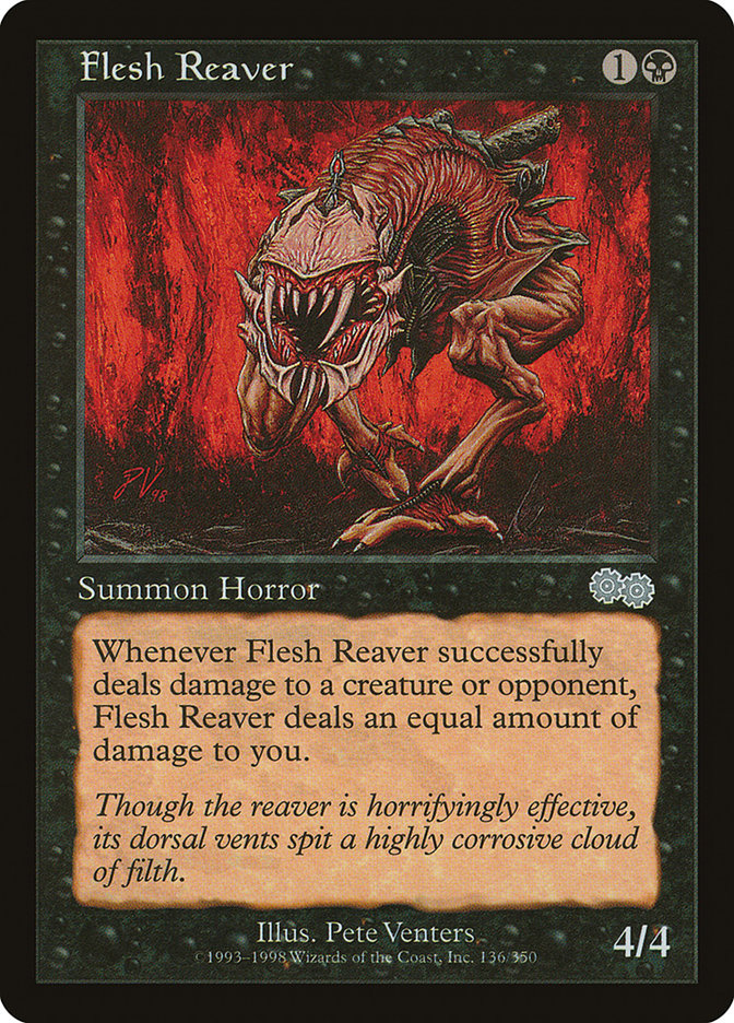 Flesh Reaver - [Retro Frame] Urza's Saga (USG)