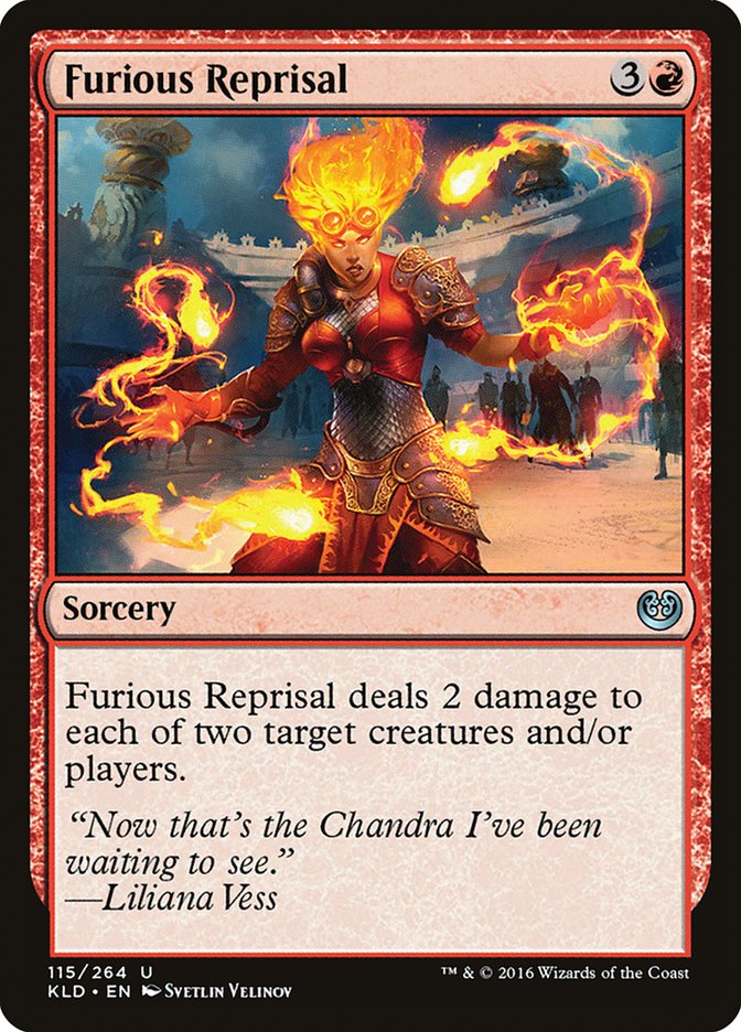 Furious Reprisal - [Foil] Kaladesh (KLD)