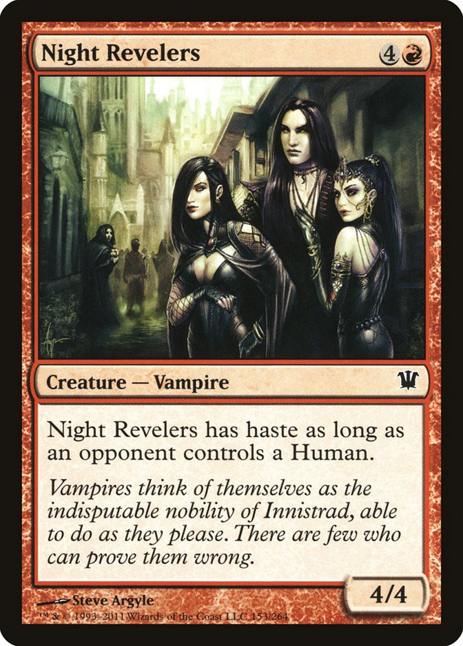 Night Revelers - [Foil] Innistrad (ISD)