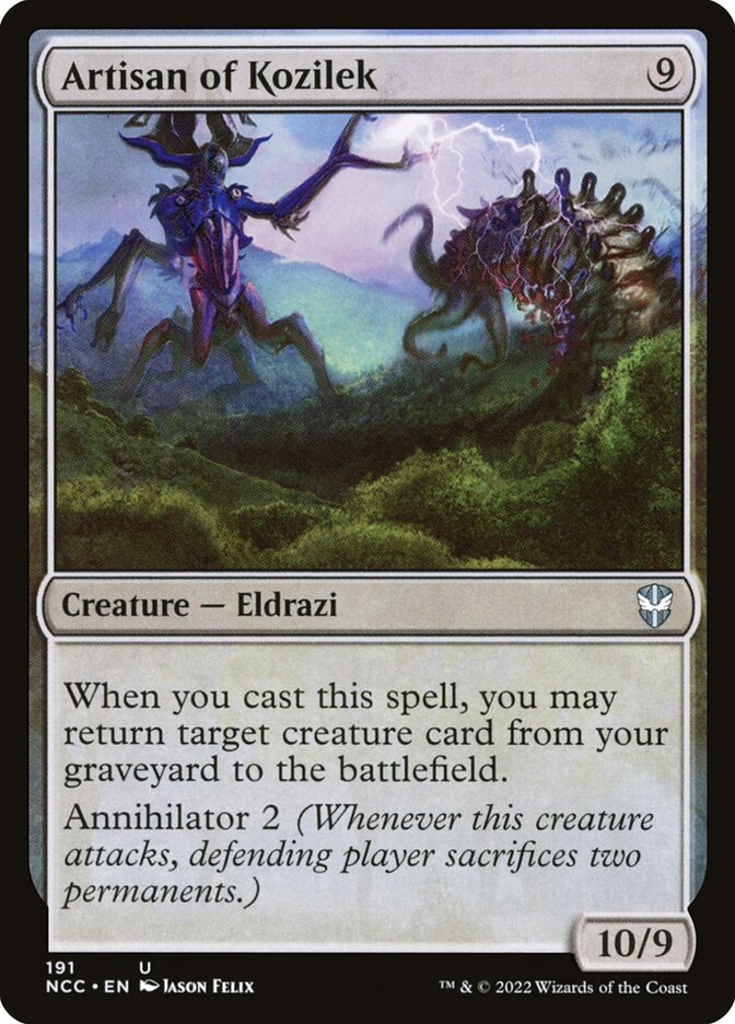 Artisan of Kozilek - New Capenna Commander (NCC)