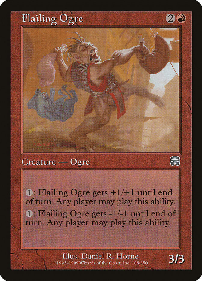 Flailing Ogre - [Foil] Mercadian Masques (MMQ)