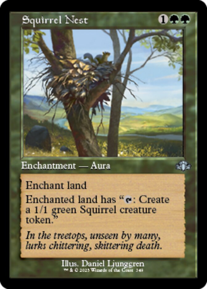 Squirrel Nest - [Foil, Retro Frame] Dominaria Remastered (DMR)