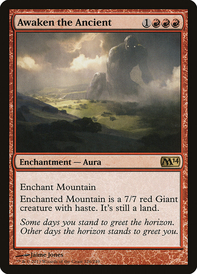 Awaken the Ancient - [Foil] Magic 2014 (M14)