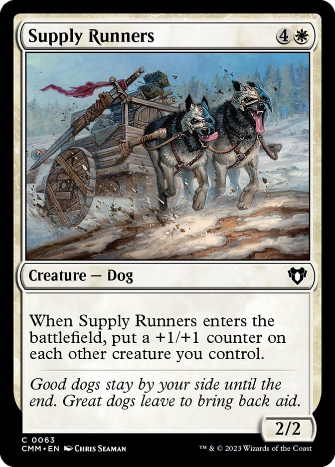 Supply Runners - [Foil] Commander Masters (CMM)