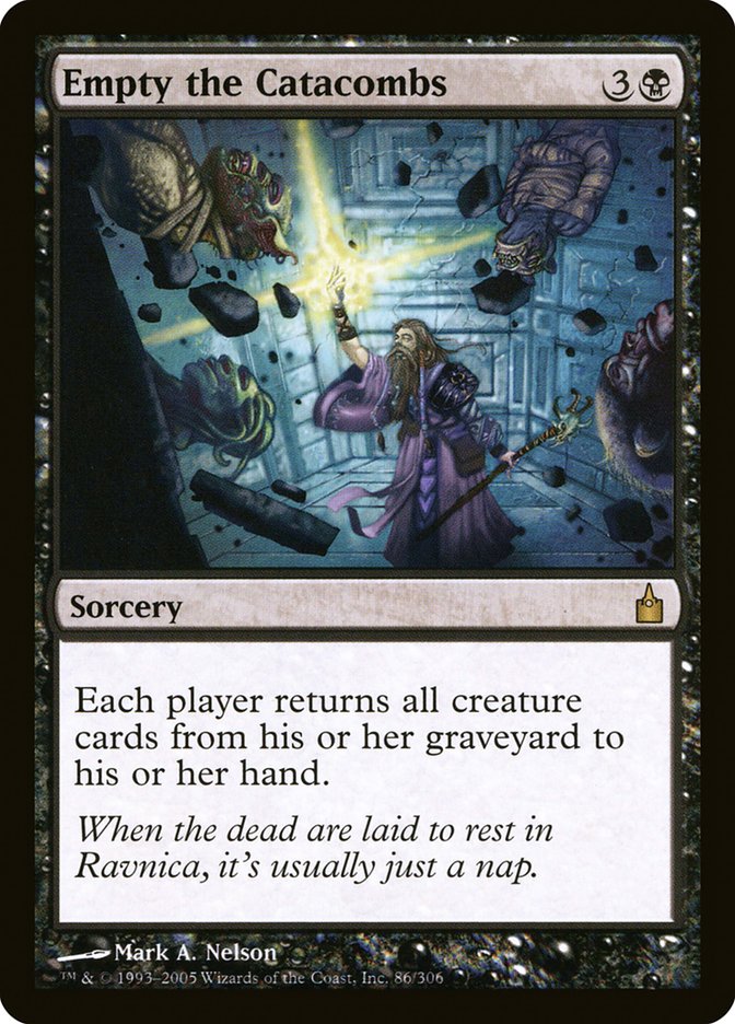 Empty the Catacombs - [Foil] Ravnica: City of Guilds (RAV)