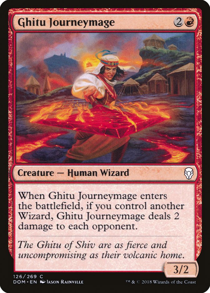Ghitu Journeymage - [Foil] Dominaria (DOM)