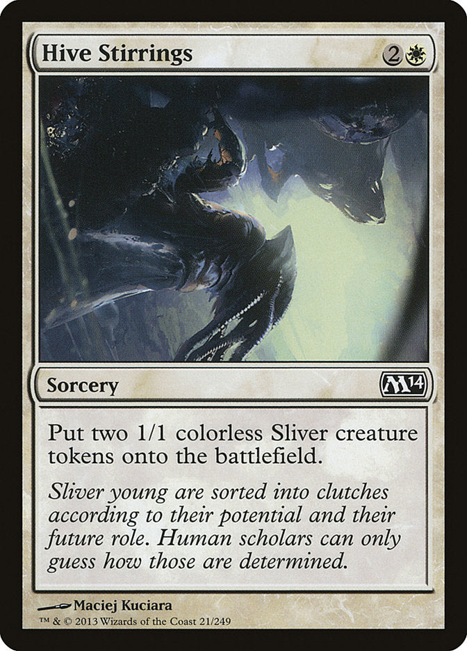 Hive Stirrings - [Foil] Magic 2014 (M14)