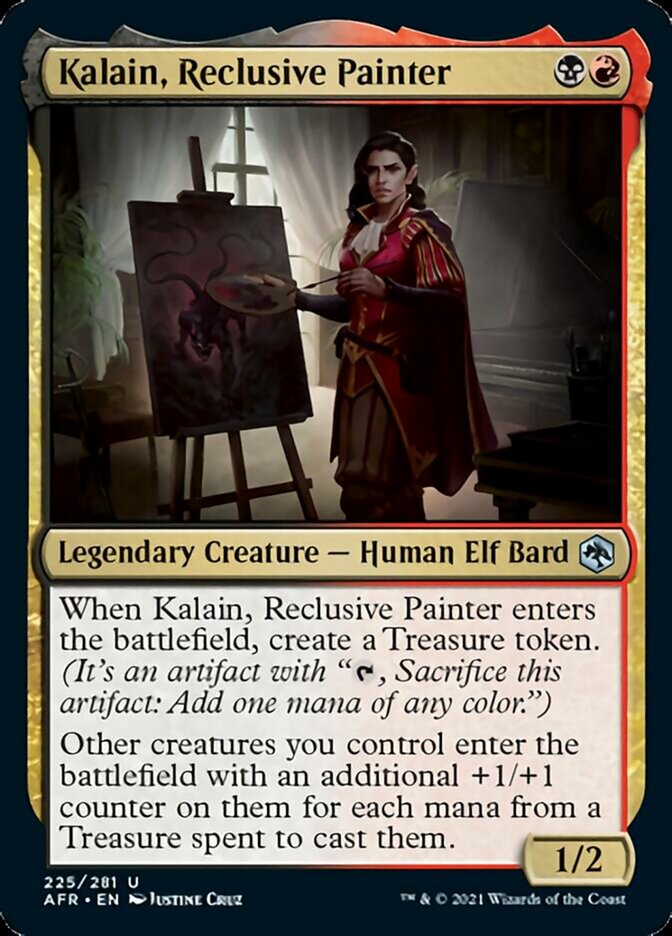Kalain, Reclusive Painter - Adventures in the Forgotten Realms (AFR)