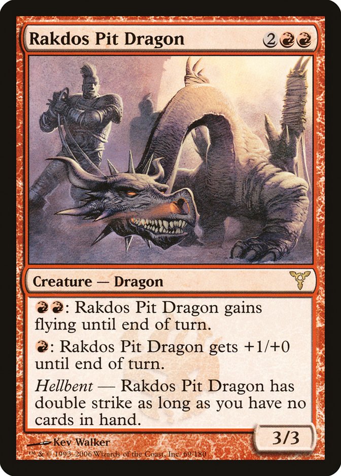 Rakdos Pit Dragon - [Foil] Dissension (DIS)