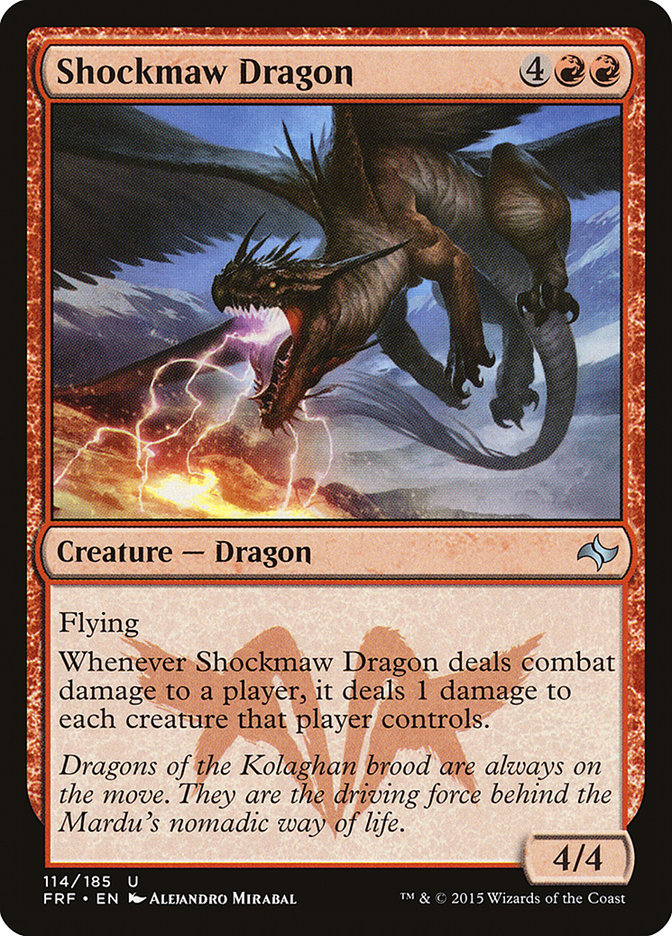 Shockmaw Dragon - Fate Reforged (FRF)