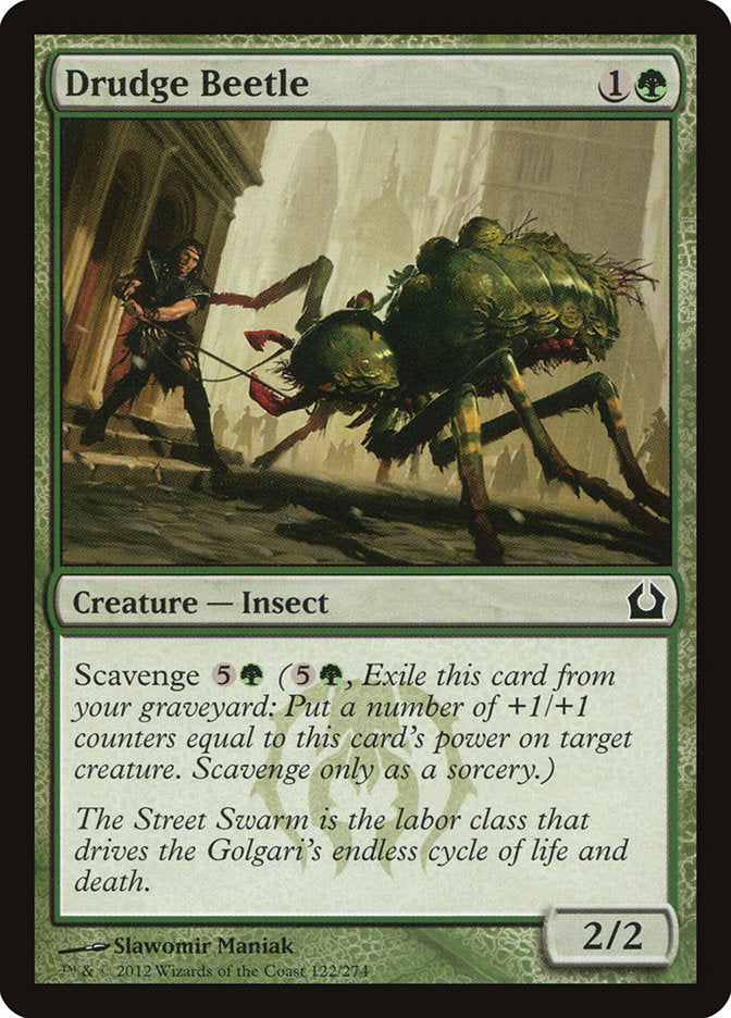 Drudge Beetle - [Foil] Return to Ravnica (RTR)