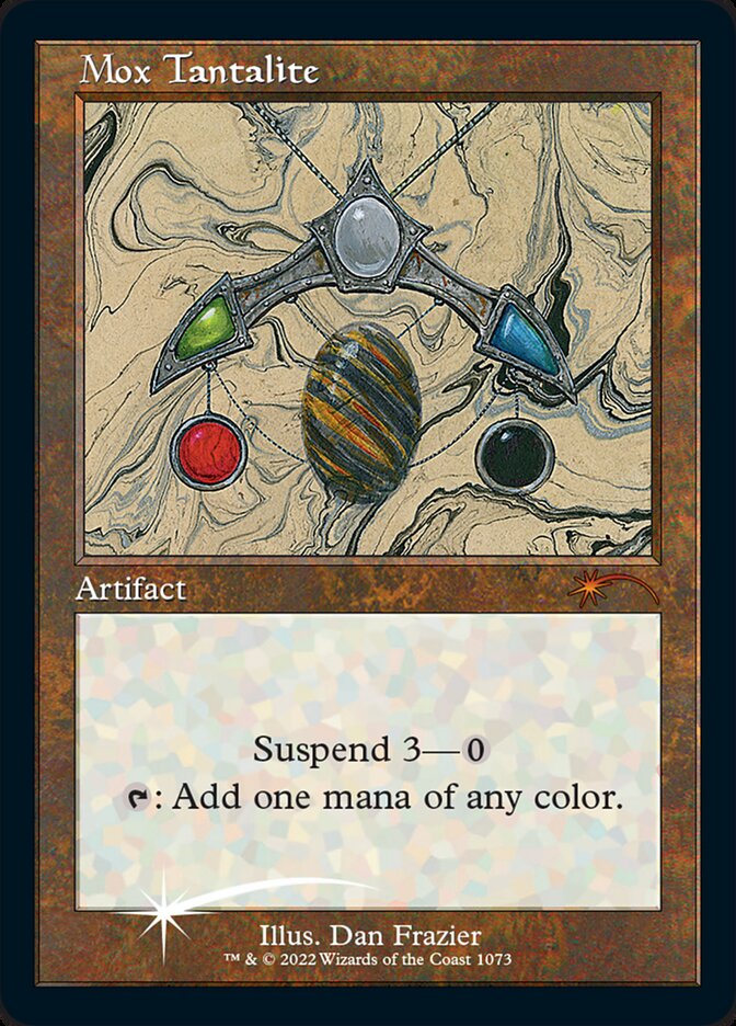 Mox Tantalite (1073) - [Etched Foil] Secret Lair Drop (SLD)