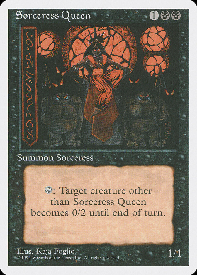 Sorceress Queen - Fourth Edition (4ED)