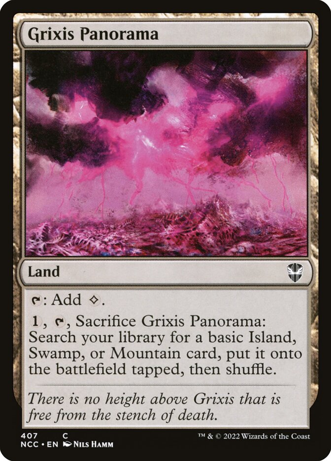 Grixis Panorama - [Foil] New Capenna Commander (NCC)