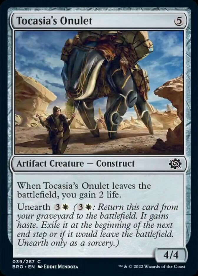 Tocasia's Onulet - [Foil] The Brothers' War (BRO)
