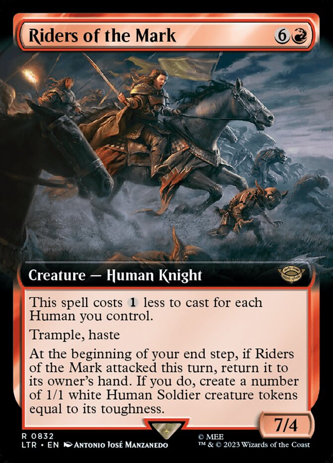 Riders of the Mark - [Extended Art] The Lord of the Rings: Tales of Middle-earth (LTR)