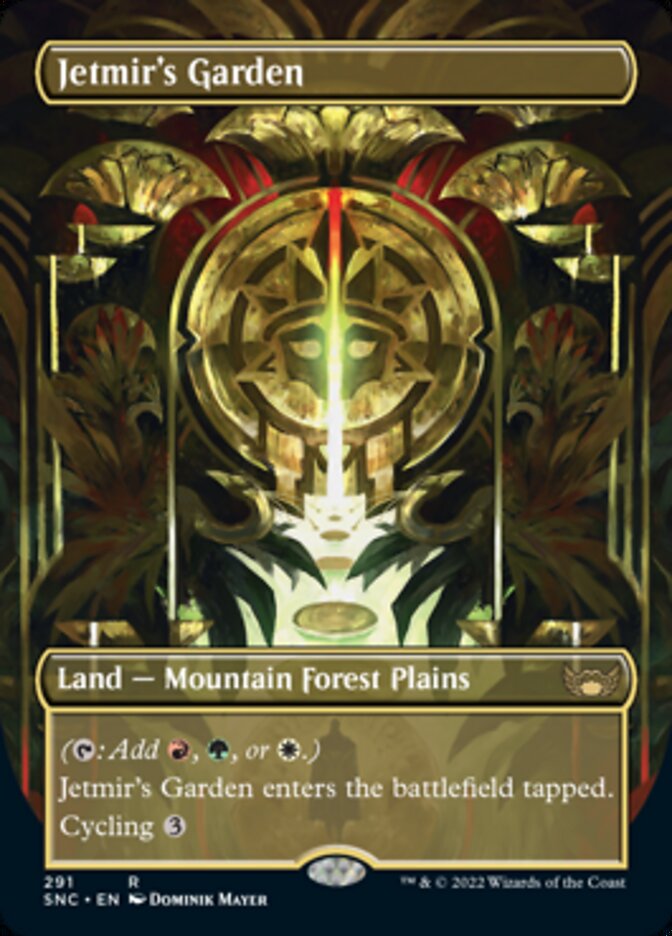 Jetmir's Garden - [Foil, Borderless] Streets of New Capenna (SNC)