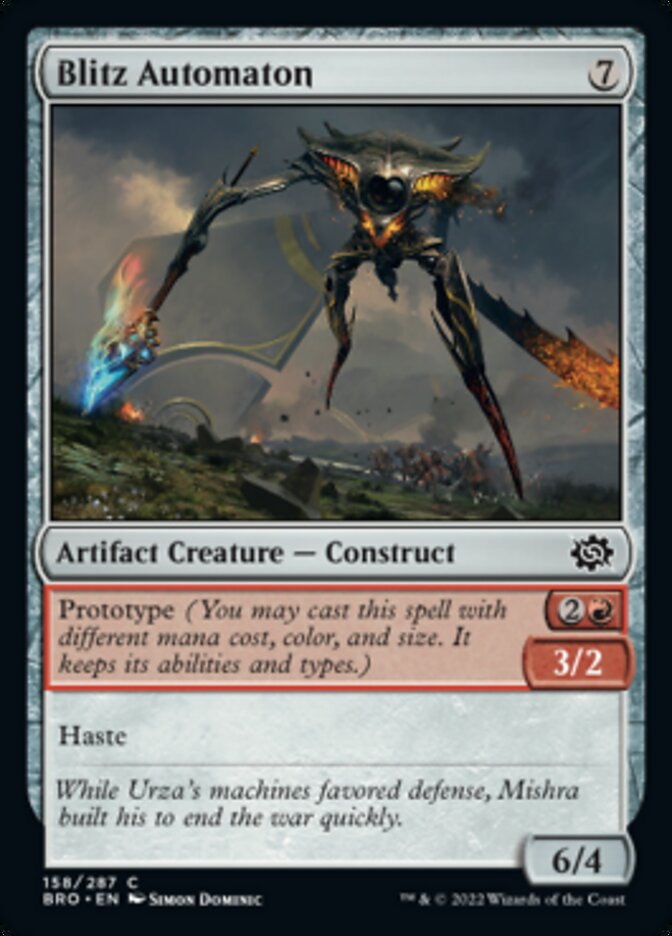 Blitz Automaton - [Foil] The Brothers' War (BRO)
