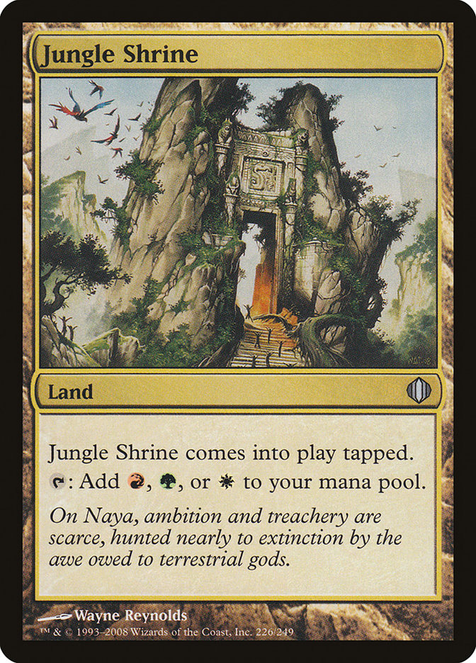 Jungle Shrine - [Foil] Shards of Alara (ALA)