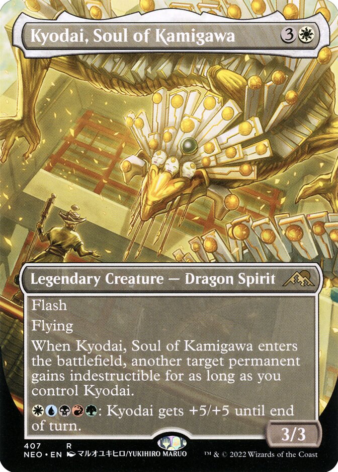 Kyodai, Soul of Kamigawa - [Borderless] Kamigawa: Neon Dynasty (NEO)