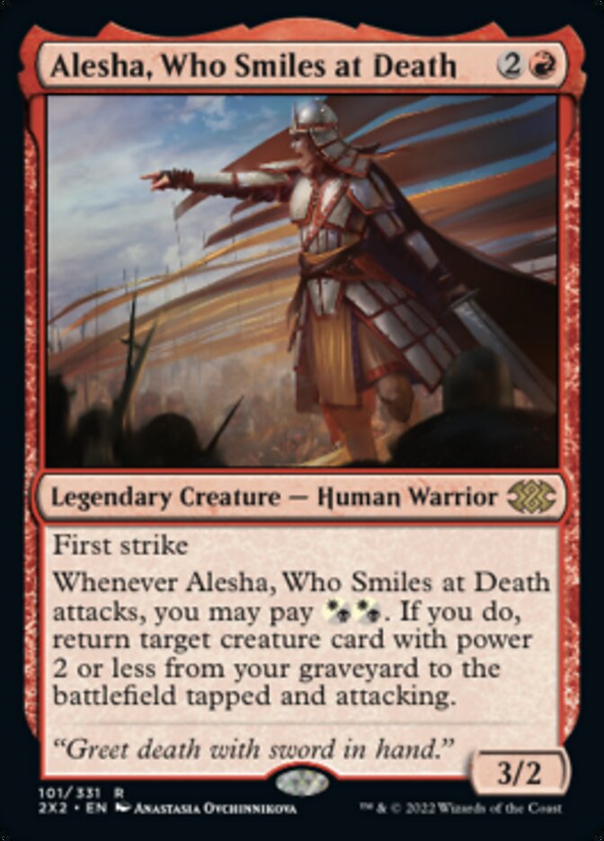Alesha, Who Smiles at Death - Double Masters 2022 (2X2)
