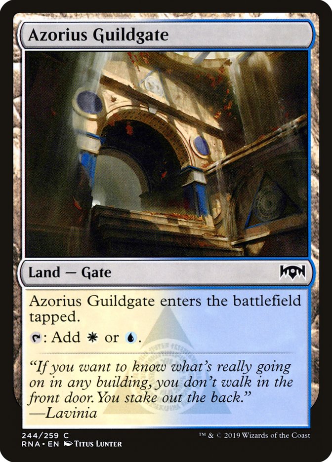 Azorius Guildgate - [Foil] Ravnica Allegiance (RNA)