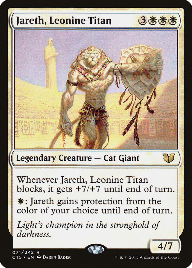 Jareth, Leonine Titan - Commander 2015 (C15)