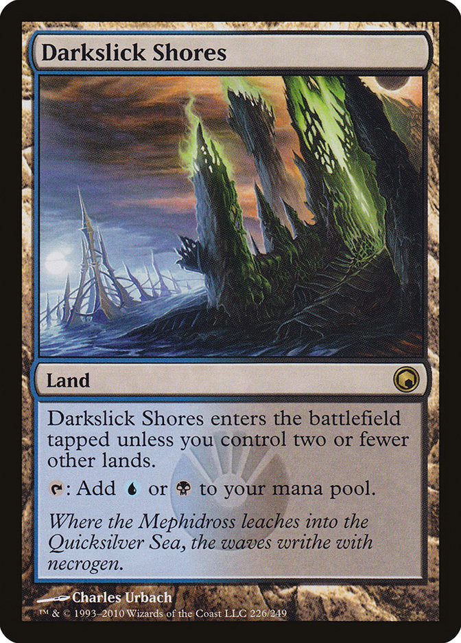 Darkslick Shores - [Foil] Scars of Mirrodin (SOM)