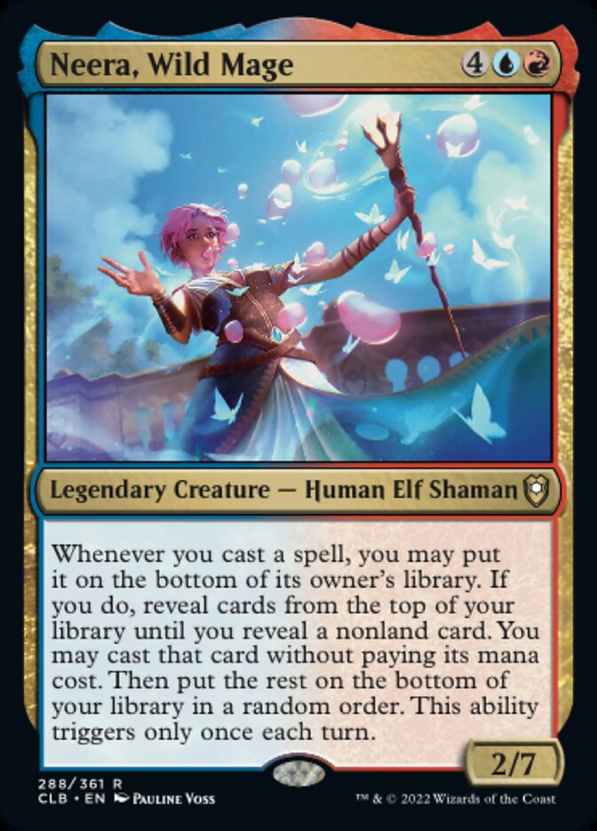 Neera, Wild Mage - [Foil] Commander Legends: Battle for Baldur's Gate (CLB)