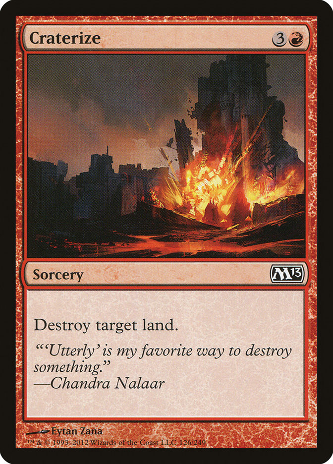Craterize - [Foil] Magic 2013 (M13)
