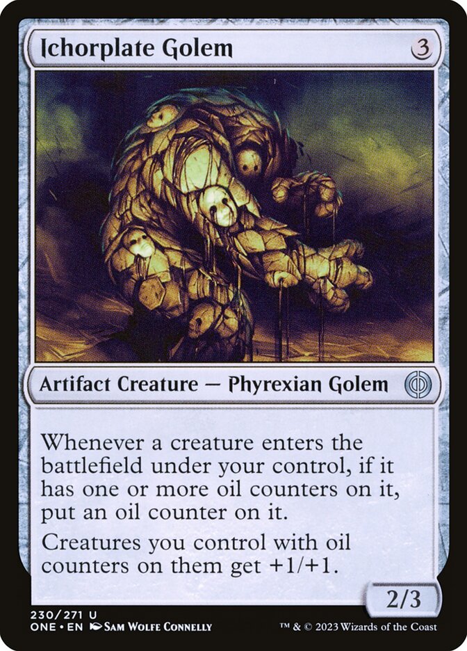 Ichorplate Golem - [Foil] Phyrexia: All Will Be One (ONE)